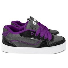 Tênis Hocks Puff Camurça Noturno Grape - Unissex - Foto 3