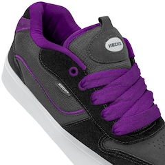 Tênis Hocks Puff Camurça Noturno Grape - Unissex - Foto 6