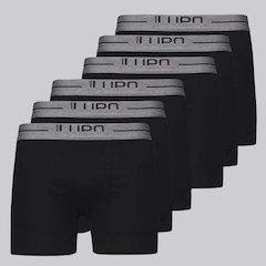 Cueca Boxer Lupo Anatomic Shape 6 Unidades - Foto 1