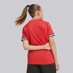 Camisa Puma Portugal Home 2025 - Infantil - Foto 6