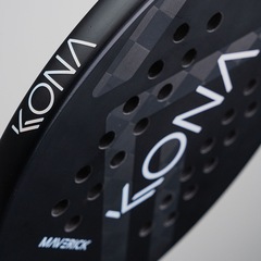 Raquete Beach Tennis Kona Maverick Black 18k 2025 - Foto 2