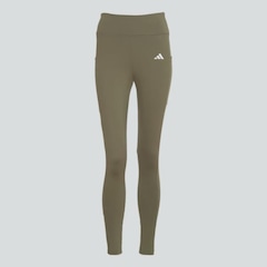 Calça Legging adidas 3 Listras Com Bolso - Feminina - Foto 2