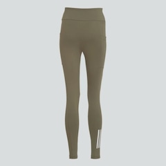 Calça Legging adidas 3 Listras Com Bolso - Feminina - Foto 3