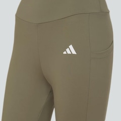 Calça Legging adidas 3 Listras Com Bolso - Feminina - Foto 4