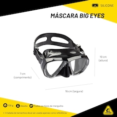 Máscara Cressi Big Eyes - Foto 3