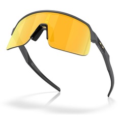 Óculos de Sol Oakley Sutro Lite S Matte Carbon Prizm 24k - Unissex - Foto 4