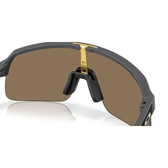Óculos de Sol Oakley Sutro Lite S Matte Carbon Prizm 24k - Unissex - Foto 6