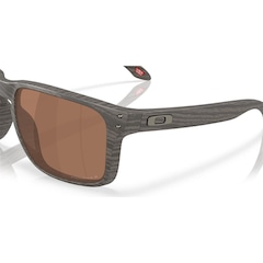 Óculos de Sol Oakley Holbrook XXL Woodgrain 0861 - Unissex - Foto 5