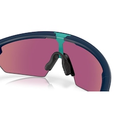 Óculos de Sol Oakley Sphaera Pacific Trail Matte Abyss 1936 - Unissex - Foto 6