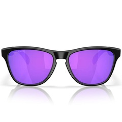 Óculos de Sol Oakley Frogskins S Matte Black Prizm- Unissex - Foto 3