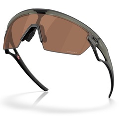 Óculos de Sol Oakley Sphaera Matte Olive Ink Prizm Tungsten - Unissex - Foto 4
