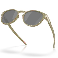 Óculos de Sol Oakley Latch Matte Fern Terrazzo Prizm - Unissex - Foto 4