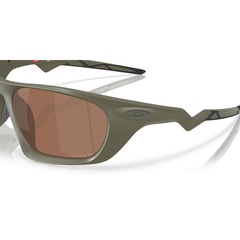 Óculos de Sol Oakley Lateralis Latitude Matte Moss 1160 - Unissex - Foto 5