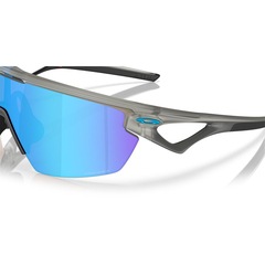 Óculos de Sol Oakley Sphaera Matte Grey Ink Prizm - Unissex - Foto 5