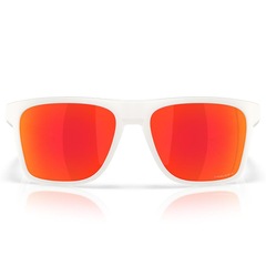 Óculos de Sol Oakley Leffingwell Seek Matte Vapor Prizm - Unissex - Foto 3