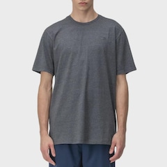 Camiseta Oakley Icon Tee Jet Black Heather - Masculina - Foto 1