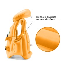 Boia Colete Inflável Gold Sports Flutuador Salva Vidas Criança e Bebê 10 a 50 kg - Foto 2