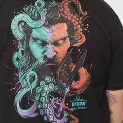 Camiseta Okdok Big King Of Seas - Masculina - Foto 3