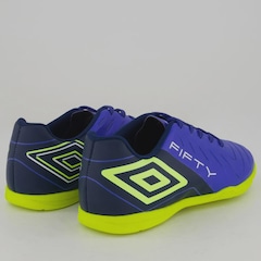 Chuteira Futsal Umbro Fifty VI - Infantil - Foto 3