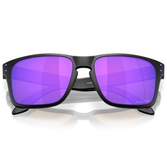 Óculos De Sol Oakley Holbrook S Matte Black Prizm Violet - Foto 7