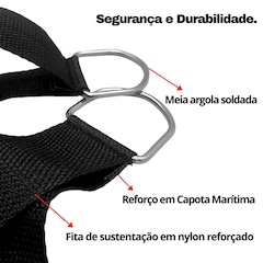 Suporte de Parede Reforçado + Saco Pancada Rhino Profissional 90cm - Foto 3