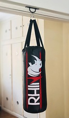 Suporte de Parede Reforçado + Saco Pancada Rhino Profissional 70cm - Foto 5