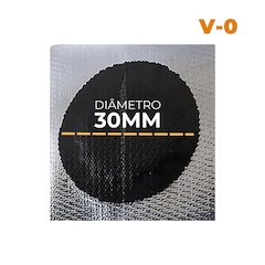 Remendo reparo 30 mm câmara de ar bike moto + Cola VulcaFlex - 10 Unidades - Foto 2