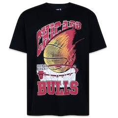 Camiseta New Era Regular Nba Chicago Bulls Core - Masculina - Foto 1