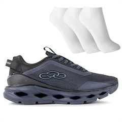 Tênis Olympikus Beats + 3 Pares De Meias - Masculino - Foto 1
