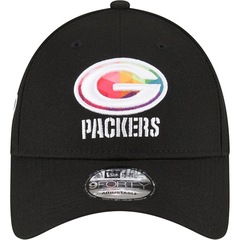 Boné Aba Curva New Era 940 Green Bay Packers NFL Crucial Catch 23 - Snapback - Adulto - Foto 4