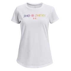 Camiseta Under Armour She Shines Gradient - Infantil - Foto 1