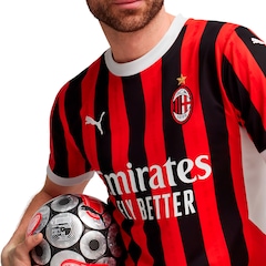 Camiseta Puma Ac Milan Home Torcedor 25 - Masculina - Foto 6