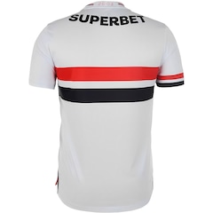 Camiseta New Balance São Paulo Torcedor Home 25 - Masculina - Foto 3
