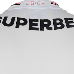 Camiseta New Balance São Paulo Torcedor Home 25 - Masculina - Foto 6