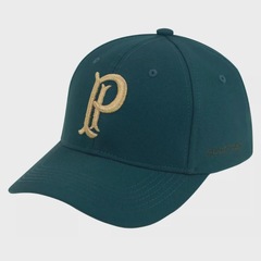Boné Aba Curva SuperCap Palmeiras Licenciado Escudo - Adulto - Foto 3
