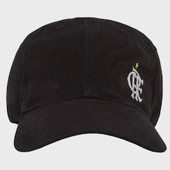 Boné Aba Curva SuperCap Flamengo Escudo CRF licenciado - Adulto - Foto 1