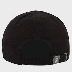 Boné Aba Curva SuperCap Flamengo Escudo CRF licenciado - Adulto - Foto 2