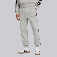 Calça Adidas 3 Stripes Fleece - Masculina - Foto 1