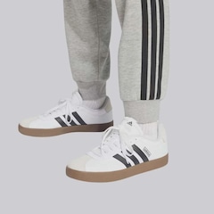 Calça Adidas 3 Stripes Fleece - Masculina - Foto 5