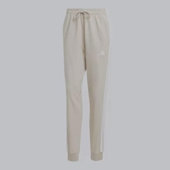 Calça Adidas Single Jersey 3 Stripes - Feminina - Foto 4