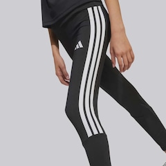 Calça Legging Adidas 3 Stripes - Infantil - Foto 5