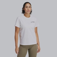 Camiseta Adidas Terrex Mountain - Feminina - Foto 1