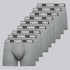 Cueca Puma Boxer Cotton - 9 Unidades - Masculino - Foto 1
