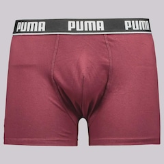 Cueca Puma Boxer Cotton - 3 Unidades - Masculino - Foto 2