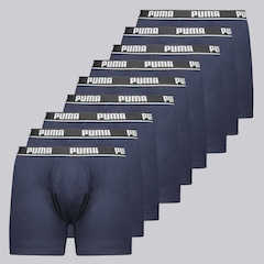 Cueca Puma Boxer Cotton - 9 Unidades - Masculino - Foto 1
