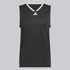 Camiseta Regata Adidas 3 Stripes - Masculina - Foto 5
