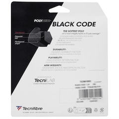 Corda Tecnifibre Black Code 17 1.24mm Set Individual - Foto 3
