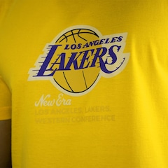 Camiseta New Era Los Angeles Lakers - Masculina - Foto 3
