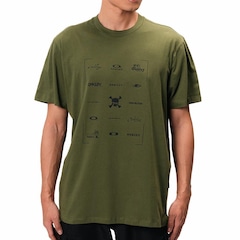 Camiseta Oakley Logomania WT25 - Masculina - Foto 1