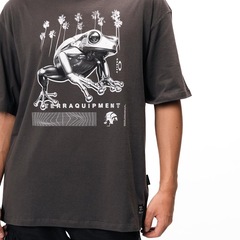 Camiseta Oakley Frog 2075 WT25 Shadow - Masculina - Foto 2